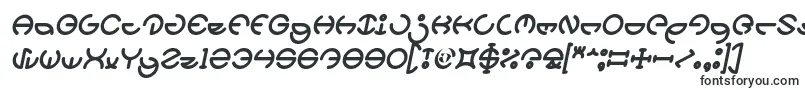 フォントHEATHER THOMAS Bold Italic – メトロのフォント