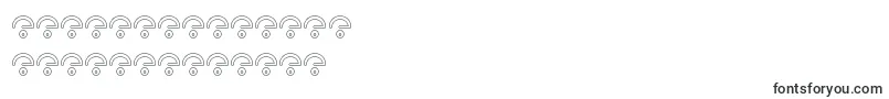 HEATHER THOMAS Hollow-Schriftart – laotische Schriften