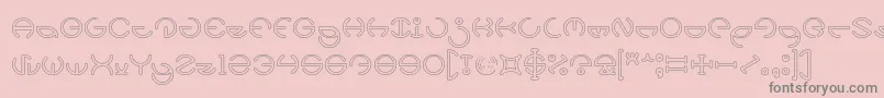More about HEATHER THOMAS Hollow Font HEATHER THOMAS Hollow Font – Gray Fonts on Pink Background