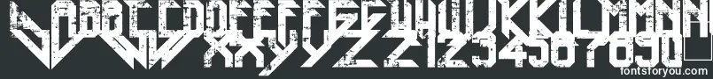 Más sobre la fuente Heavy Metal Blight fuente Heavy Metal Blight – Fuentes Blancas Sobre Fondo Negro
