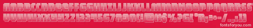 Więcej informacji o czcionce heavyfalconchrome Czcionka heavyfalconchrome – różowe czcionki na czerwonym tle