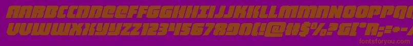 fuente heavyfalconexpandital – Fuentes Marrones Sobre Fondo Morado