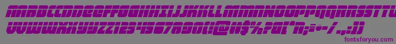 heavyfalconlaseritalic-fontti – violetit fontit harmaalla taustalla