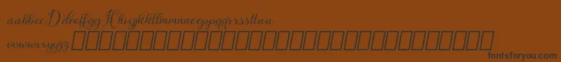 More about Hebydia Demo Font Hebydia Demo Font – Black Fonts on Brown Background