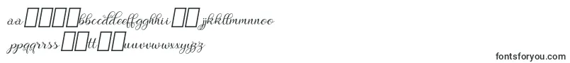 Hebydia Demo-Schriftart – rumänische Schriften