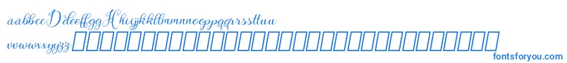 Hebydia Demo Font – Blue Fonts