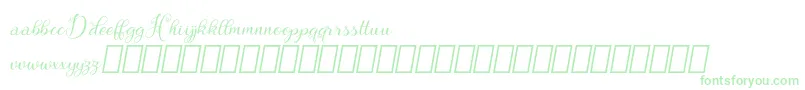 Hebydia Demo Font – Green Fonts