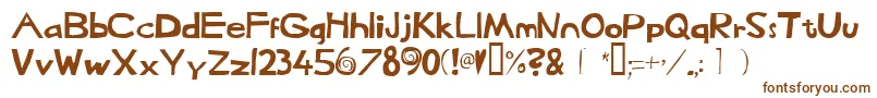 Heffaklump Font – Brown Fonts