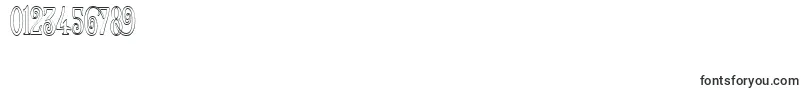 Helena Outline Font – Fonts for Numbers and Digits