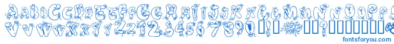 Helium Heaven Font – Blue Fonts
