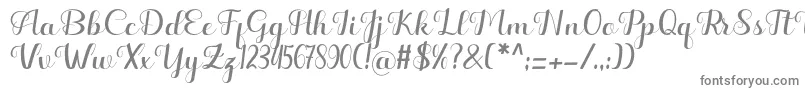 Hello Kayla Font – Gray Fonts