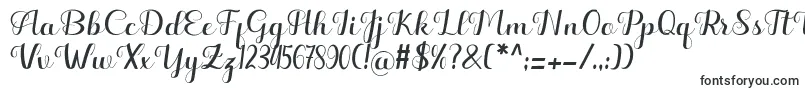 Шрифт Hello Kayla – шрифты для Adobe Acrobat