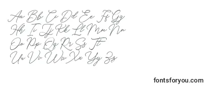 Hello Signature-fontti