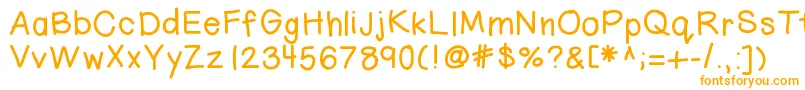 HelloAli Font – Orange Fonts