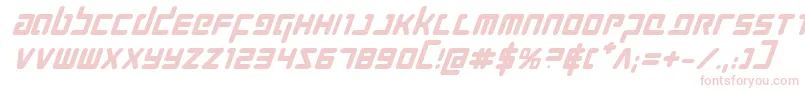 Prokofievbi Font – Pink Fonts on White Background