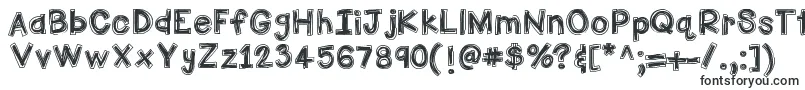 HelloFirstieBigGulp-Schriftart – Schriften für KOMPAS-3D