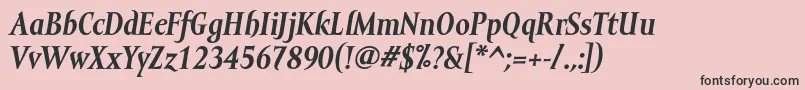 More about MramortextBolditalic Font MramortextBolditalic Font – Black Fonts on Pink Background