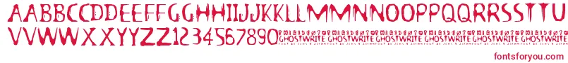 13GhostsFull Font – Red Fonts
