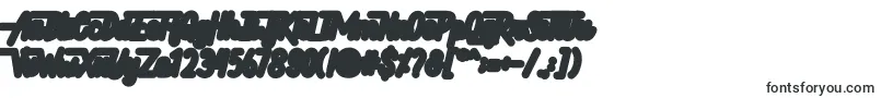 Шрифт Hellytail Shadow – шрифты для Instagram
