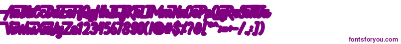 Hellytail Shadow Font – Purple Fonts