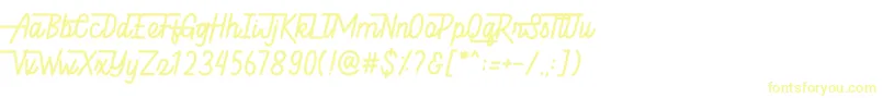 Hellytail Font – Yellow Fonts