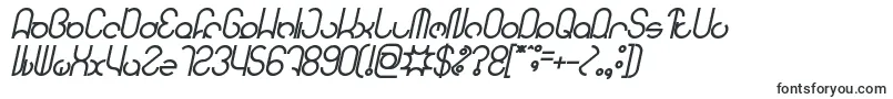 HENDERSON Bold Italic-fontti – versaalifontit