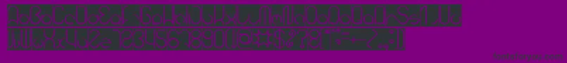HENDERSON Inverse Font – Black Fonts on Purple Background