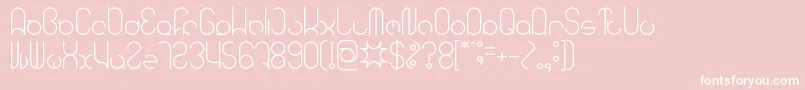 More about HENDERSON Light Font HENDERSON Light Font – White Fonts on Pink Background