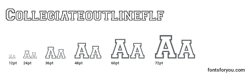 Collegiateoutlineflf Font Sizes