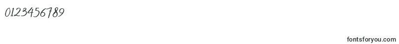 Hendryan Font – Fonts for Numbers and Digits