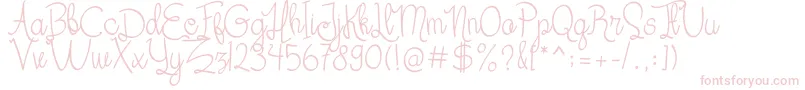 Lisätietoja Her Garden-fontista Her Garden-fontti – vaaleanpunaiset fontit