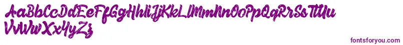 Herey Script Free Version Font – Purple Fonts