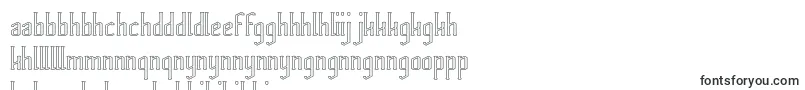 Шрифт HERITAGE Hollow – сесото шрифты