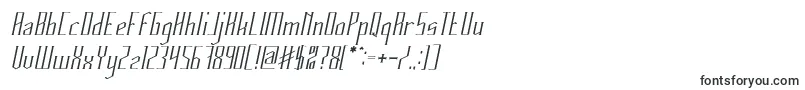 フォントHERITAGE Italic – 特定のフォント