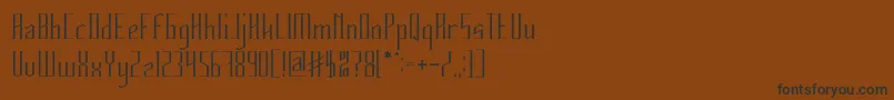 Подробнее о шрифте HERITAGE Шрифт HERITAGE – чёрные шрифты на коричневом фоне