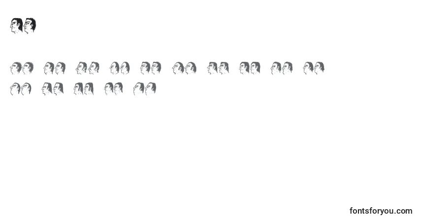 Шрифт Herr – алфавит, цифры, специальные символы