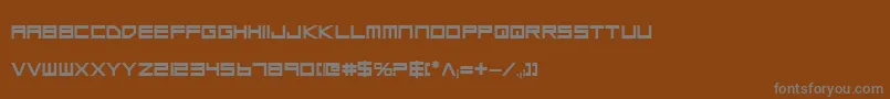 Шрифт Lgsb – серые шрифты на коричневом фоне