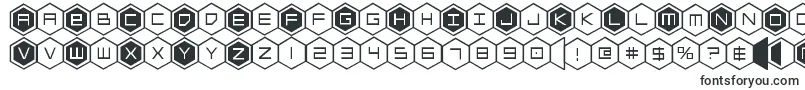 Czcionka hexgon – czcionki dla Adobe Muse