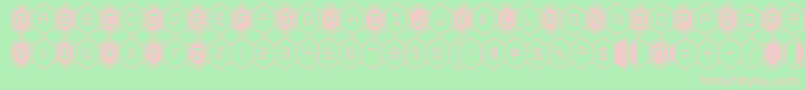 Más sobre la fuente hexgoncond fuente hexgoncond – Fuentes Rosadas Sobre Fondo Verde
