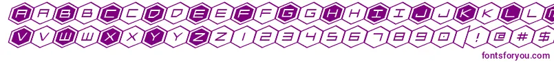 hexgonexpandital Font – Purple Fonts