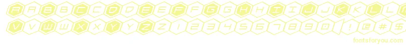hexgonexpandital Font – Yellow Fonts