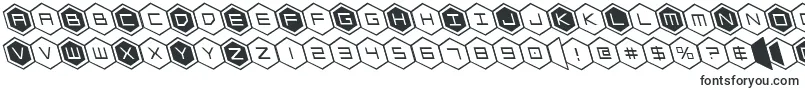 Czcionka hexgonleft – czcionki dla Google Chrome