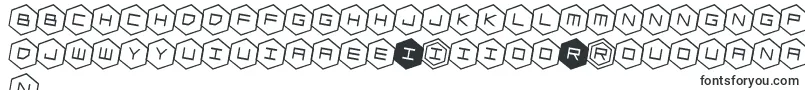 Шрифт hexgonrotate2 – креольские шрифты