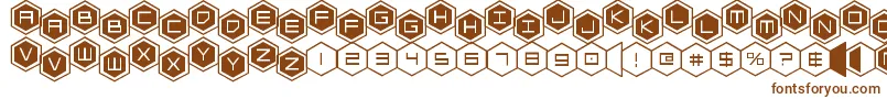 hexgonstag2 Font – Brown Fonts