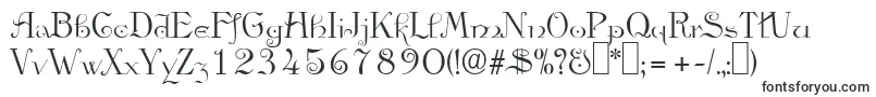 A780DecoRegular-fontti – Alkavat A:lla olevat fontit