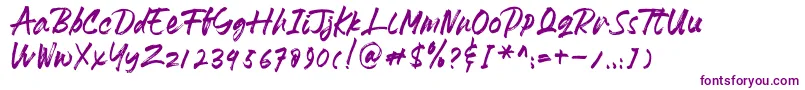 HeydharDemo Font – Purple Fonts