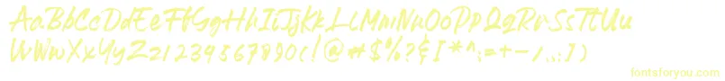 HeydharDemo Font – Yellow Fonts