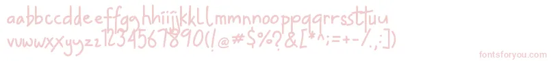 HeyLucky Font – Pink Fonts