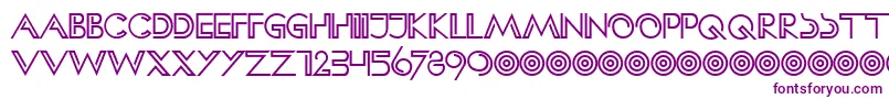HFF Clip Hanger Font – Purple Fonts
