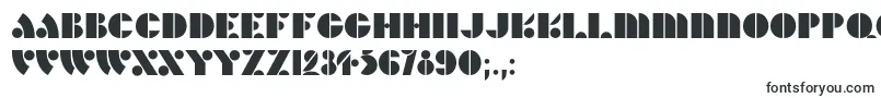 HFF Hunts Deco Font – Retro Fonts